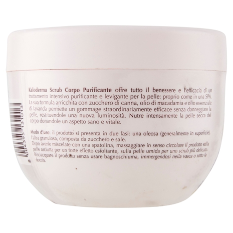 Kaloderma Scrub Purificante Scrub Corpo per Tutti i Tipi di Pelle 500 g